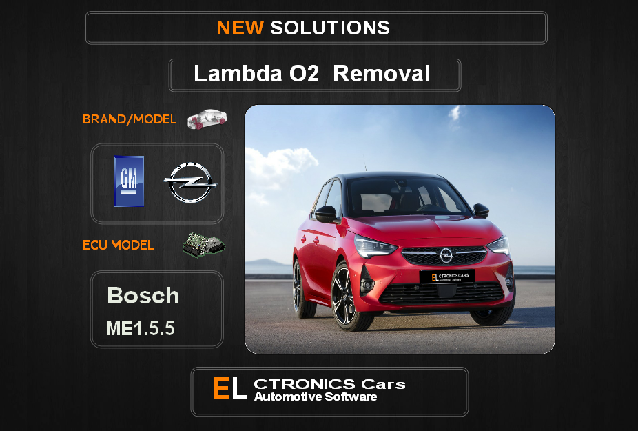 Lambda O2 off GM-Opel Bosch ME1.5.5 Electronics cars Automotive software