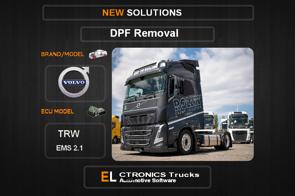 DPF Off Volvo TRW EMS2.1 Electronics Trucks Automotive Software