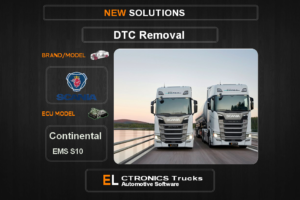 Scania EMS S10 DTC OFF EGR OFF DPF OFF ADBLUE OFF