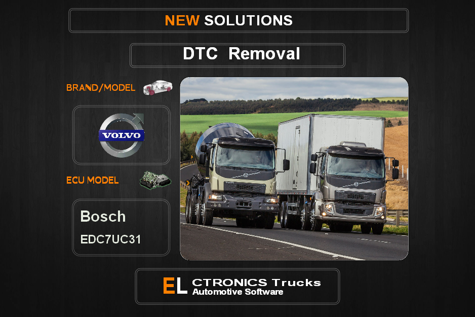 DTC OFF Volvo-Truck Bosch EDC7UC31 Electronics Trucks Automotive software