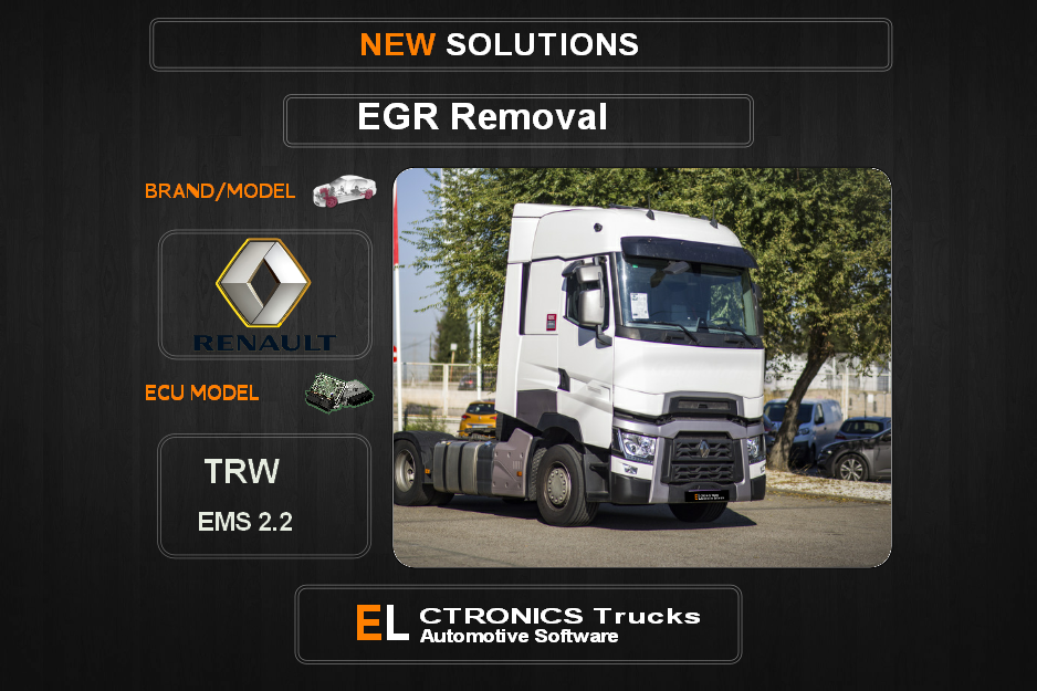 EGR Off Renault TRW EMS2.2 Electronics Trucks Automotive Software