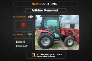 AdBlue OFF TYM Delphi DCM3.7AP Electronics Trucks Automotive Software