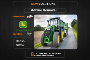 AdBlue OFF John Deere Denso SH7058 Electronics Trucks Automotive Software