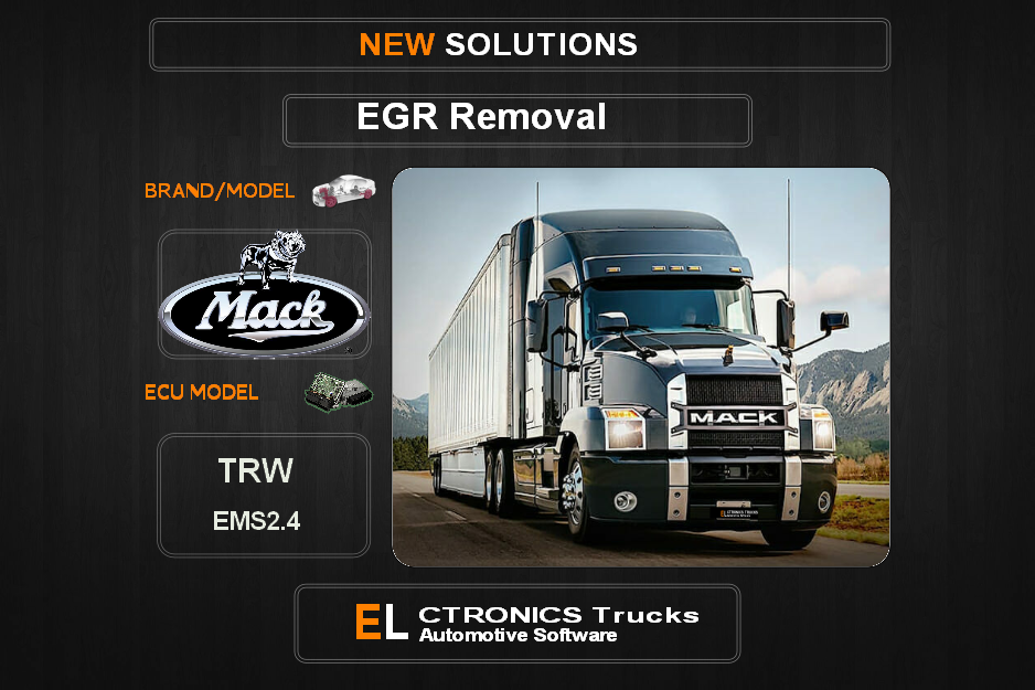 AdBlue OFF Mack TRW EMS2.4 Electronics Trucks Automotive Software