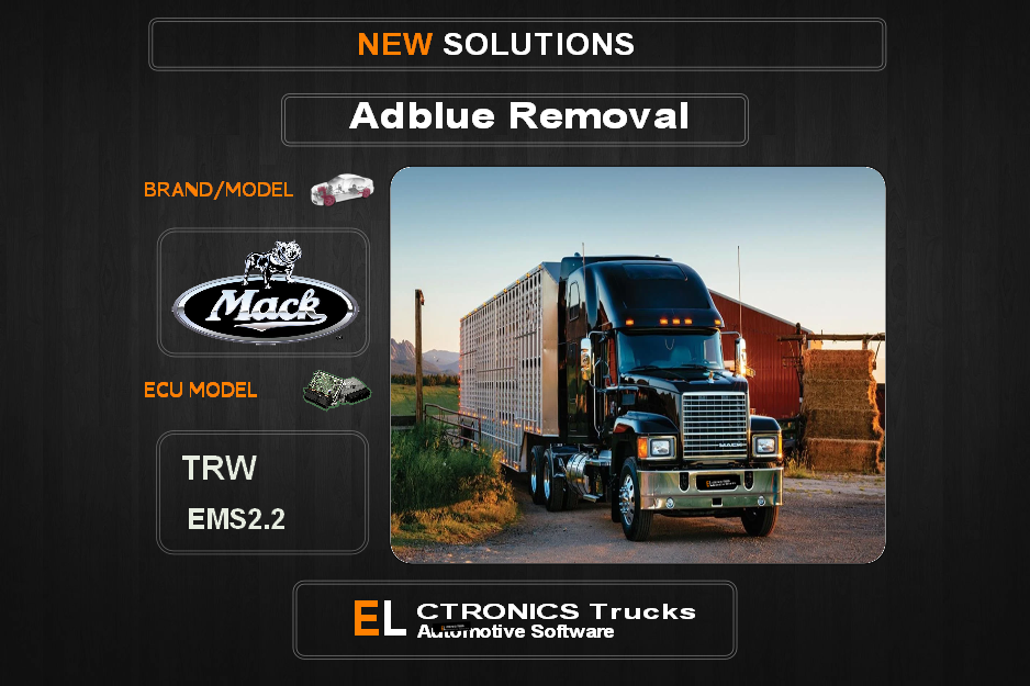AdBlue OFF Mack TRW EMS2.2 Electronics Trucks Automotive Software