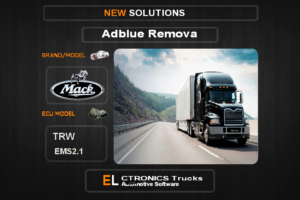 AdBlue OFF Mack TRW EMS2.1 Electronics Trucks Automotive Software