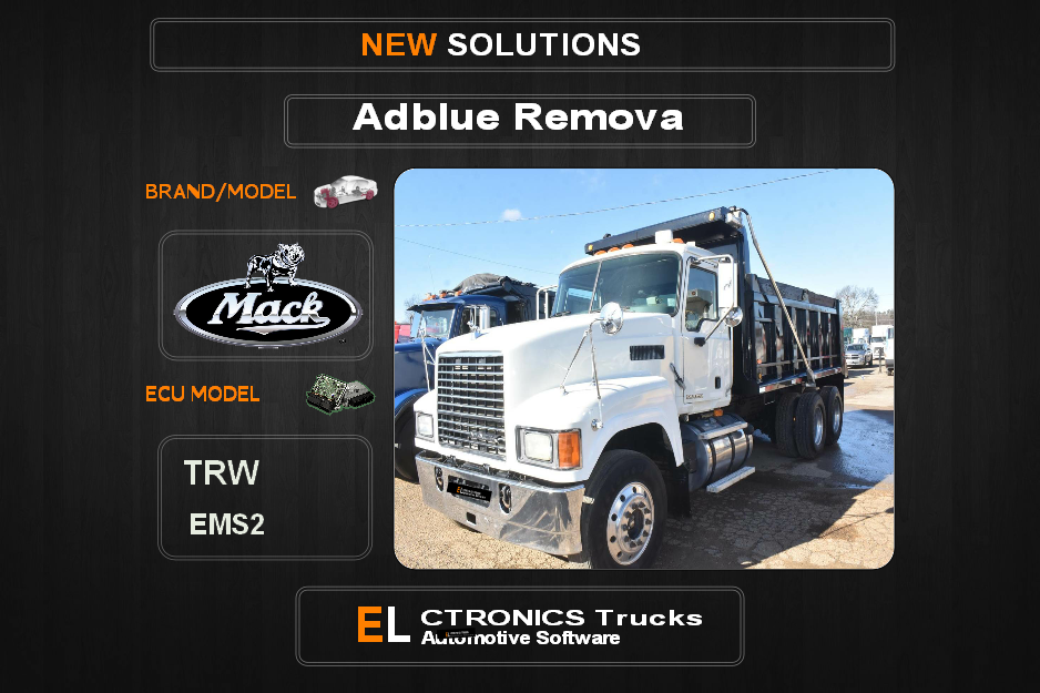 AdBlue OFF Mack TRW EMS2 Electronics Trucks Automotive Software