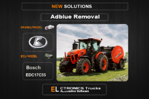 AdBlue OFF Kubota Bosch EDC17C55 Electronics Trucks Automotive Software