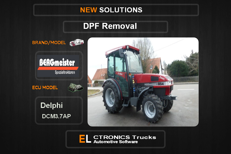 DPF Off Bergmeister Delphi DCM3.7AP Electronics Trucks Automotive Software