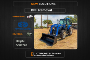 DPF Off New Holland Delphi DCM3.7AP Electronics Trucks Automotive Software