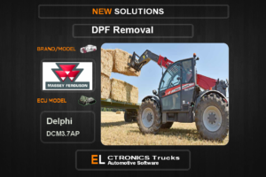 DPF Off Massey Delphi DCM3.7AP Electronics Trucks Automotive Software