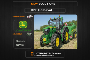 DPF Off John Deere Denso SH7058  Electronics Trucks Automotive Software