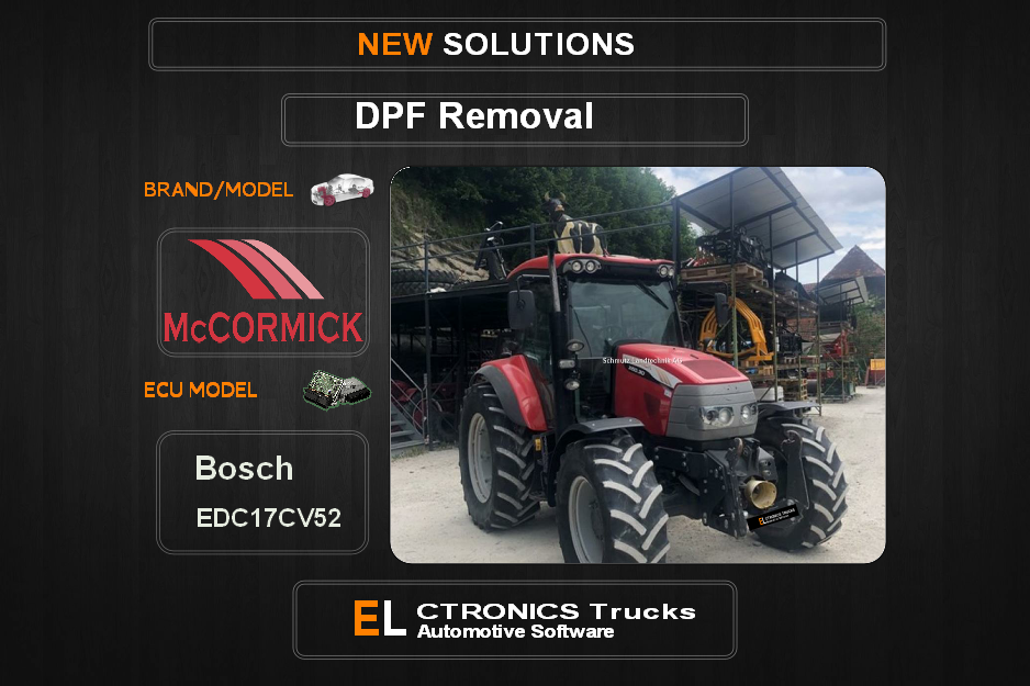 DPF Off Mc Bosch EDC17CV52 Electronics Trucks Automotive Software