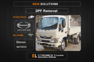 DPF Off Hino Denso SH725XX Electronics Trucks Automotive Software