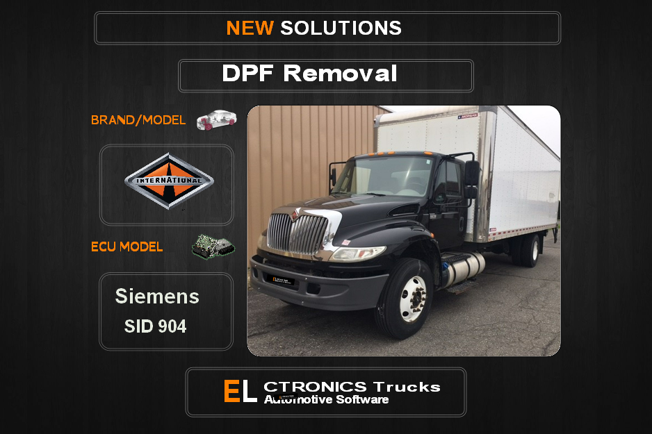 DPF Off International Siemens SID904 Electronics Trucks Automotive Software