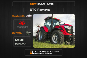 DTC OFF Mahindra  Delphi DCM3.7AP Electronics Trucks Automotive software