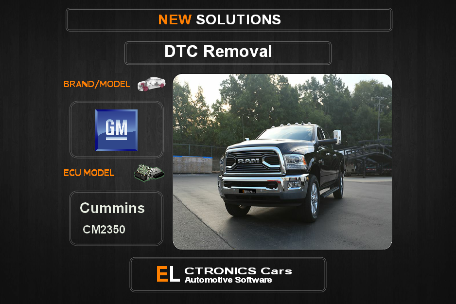 DTC OFF GM Cummins CM2350 Electronics cars Automotive software