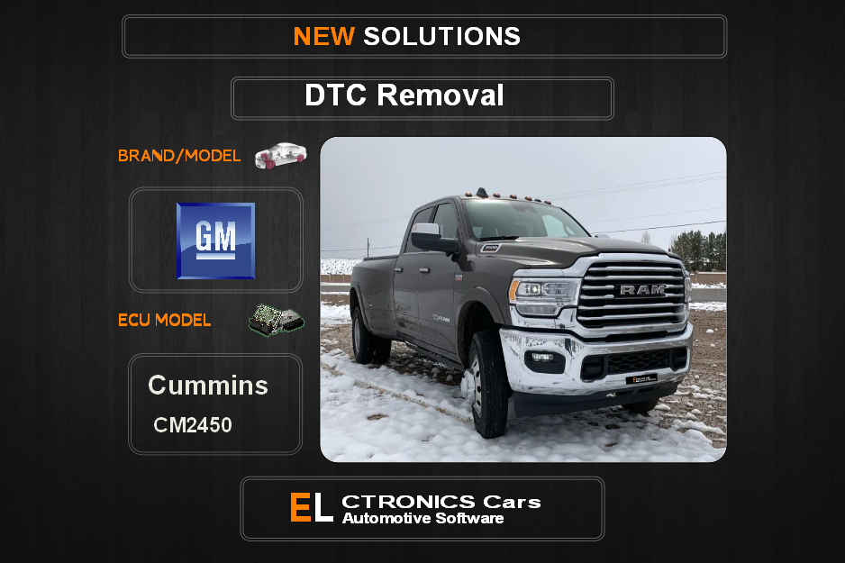 DTC OFF GM Cummins CM2450 Electronics cars Automotive software