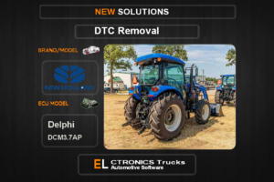 DTC OFF New Holland Delphi DCM3.7AP Electronics Trucks Automotive software