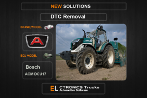 DTC OFF Arbos  Bosch DCU17 Electronics Trucks Automotive software