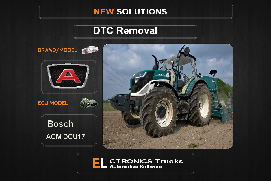 DTC OFF Arbos  Bosch DCU17 Electronics Trucks Automotive software