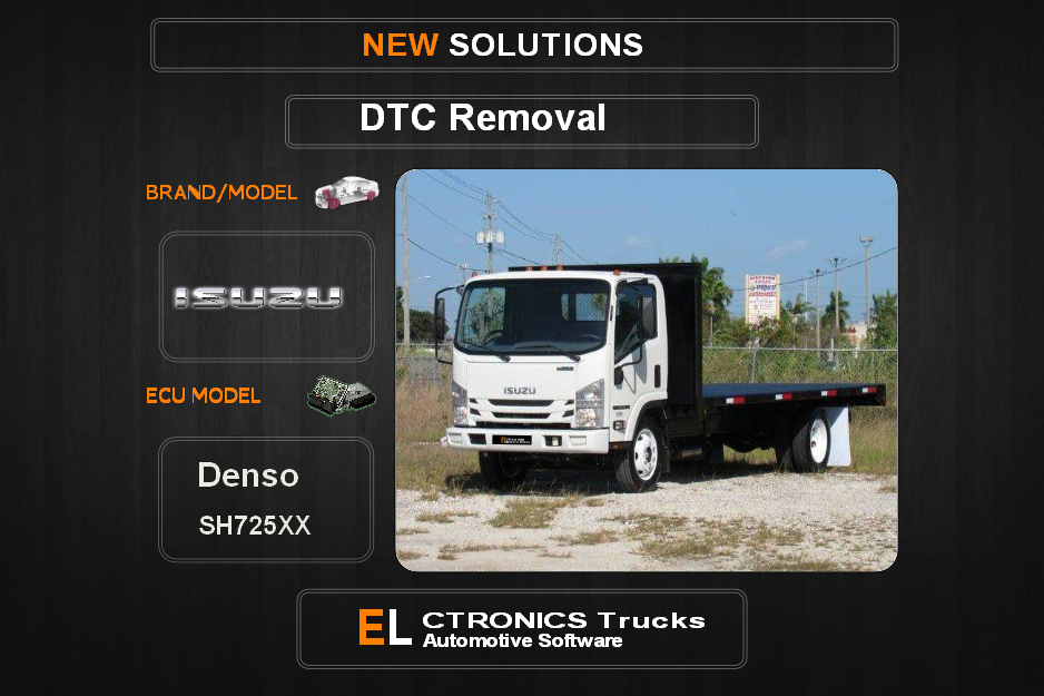 DTC OFF Isuzu Denso SH725XX Electronics Trucks Automotive software