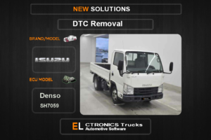 DTC OFF Isuzu Denso SH7059 Electronics Trucks Automotive software