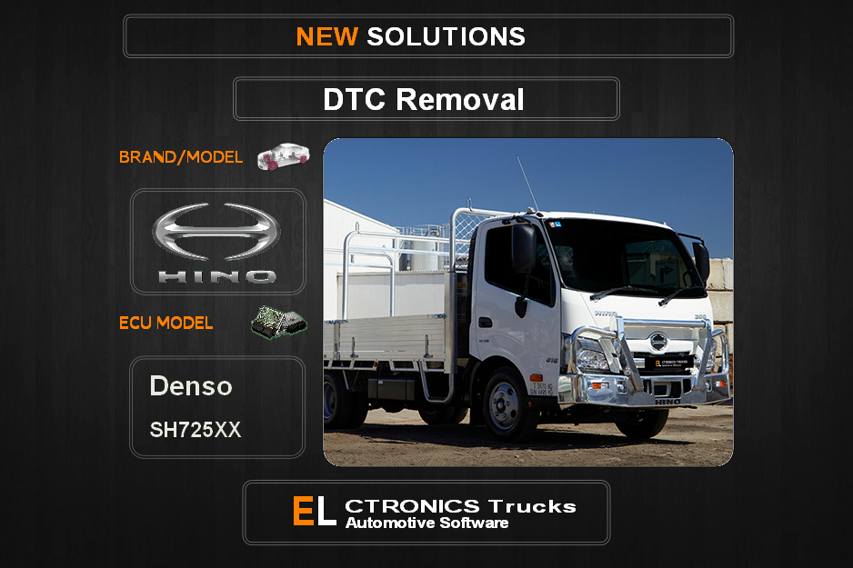 DTC OFF Hino Denso SH725XX Electronics Trucks Automotive software