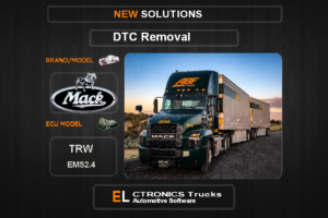 DTC Off Mack TRW EMS2.4 Electronics Trucks Automotive software