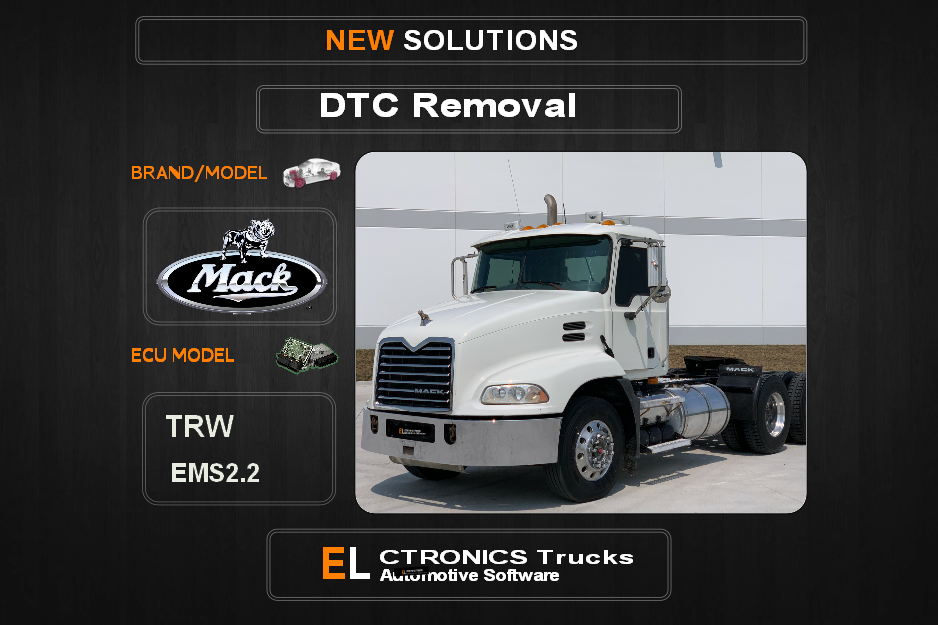 DTC  Off Mack TRW EMS2.2 Electronics Trucks Automotive software