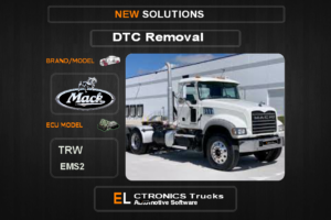 DTC Off Mack TRW EMS2 Electronics Trucks Automotive software