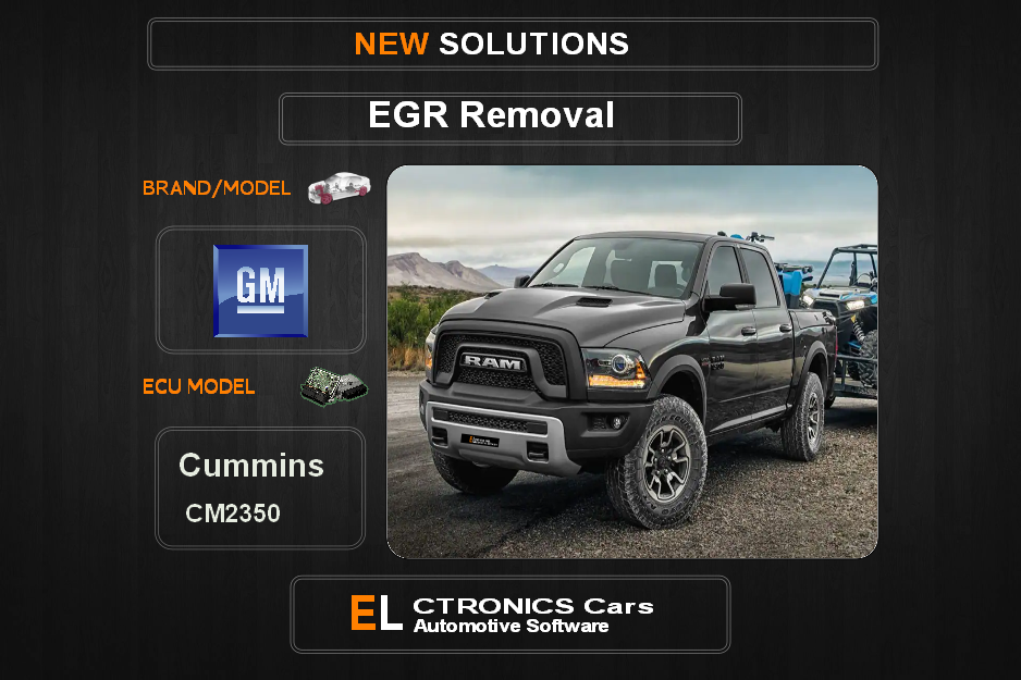 EGR Off GM  Cummins CM2350 Electronics Cars Automotive Software