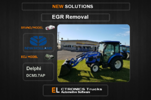 EGR Off New Holland Delphi DCM3.7AP Electronics Trucks Automotive Software