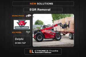 EGR Off Massey Delphi DCM3.7AP Electronics Trucks Automotive Software
