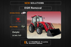 EGR Off TYM Delphi DCM3.7AP Electronics Trucks Automotive Software