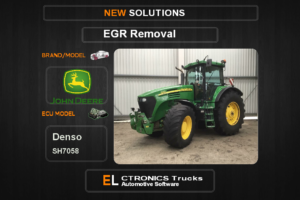 EGR Off John Deere  Denso SH7058 Electronics Trucks Automotive Software