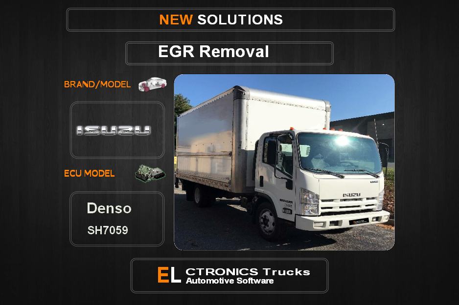 EGR Off Denso SH7059 Electronics Trucks Automotive Software