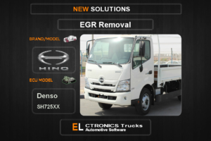 EGR Off Hino Denso SH725XX Electronics Trucks Automotive Software