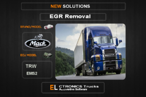 EGR Off Mack TRW EMS2 Electronics Trucks Automotive Software