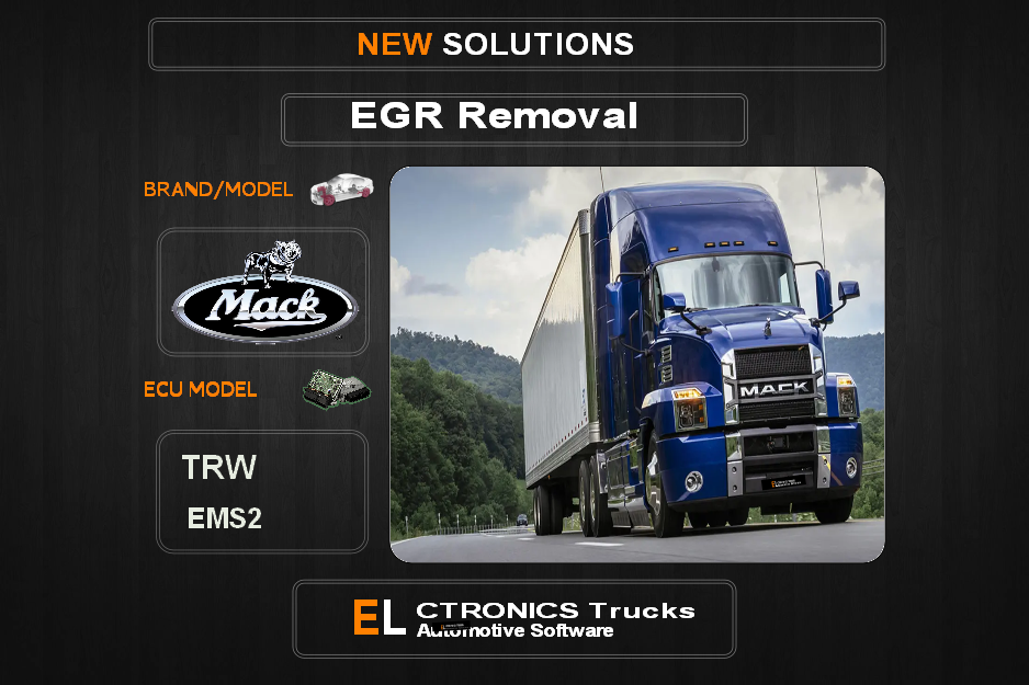 EGR Off Mack TRW EMS2 Electronics Trucks Automotive Software