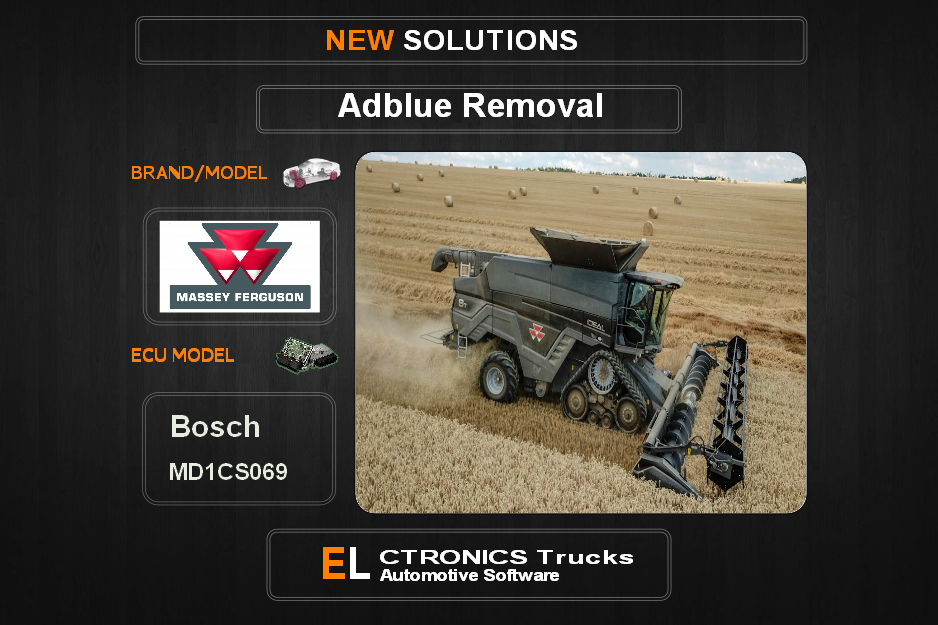 AdBlue OFF Massy Bosch MD1CS069 Electronics Trucks Automotive Software