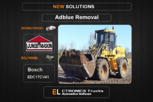 AdBlue OFF Ljungbymaskin Bosch EDC17CV41 Electronics Trucks Automotive Software