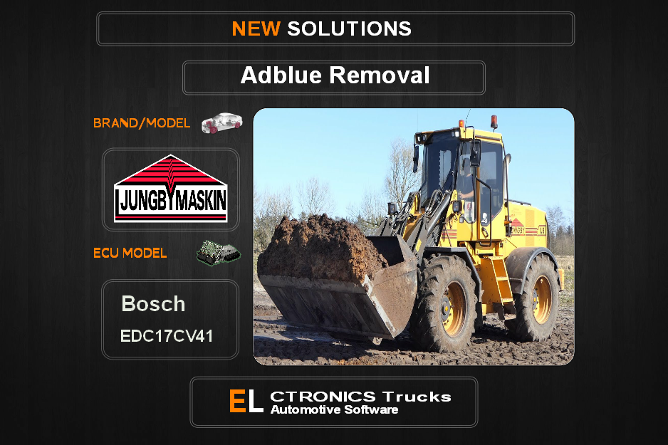 AdBlue OFF Ljungbymaskin Bosch EDC17CV41 Electronics Trucks Automotive Software