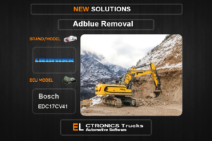 AdBlue OFF Liebherr Bosch EDC17CV41 Electronics Trucks Automotive Software