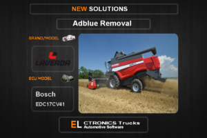 AdBlue OFF Laverda Bosch EDC17CV41 Electronics Trucks Automotive Software