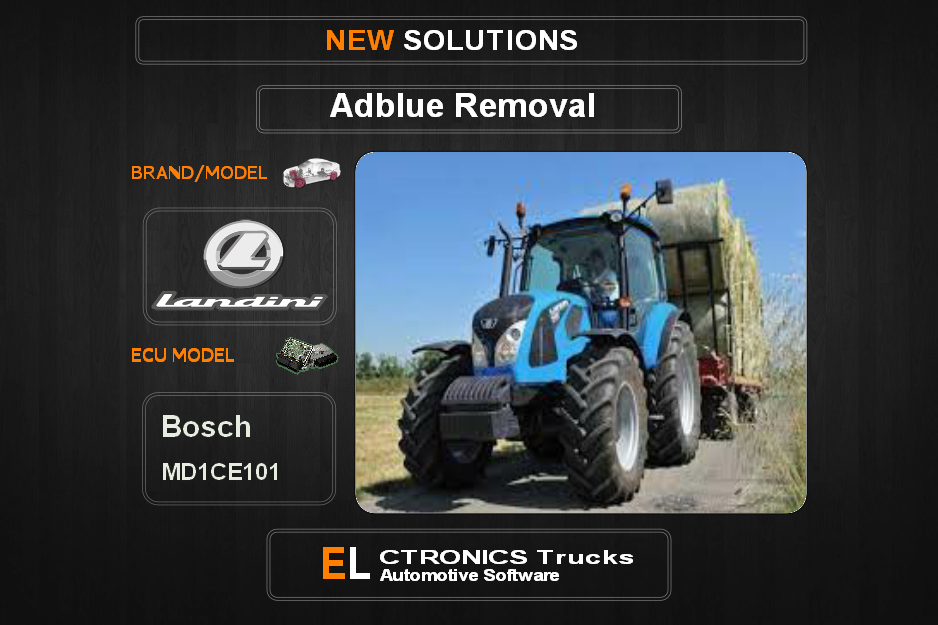 AdBlue OFF Landini Bosch MD1CE101 Electronics Trucks Automotive Software