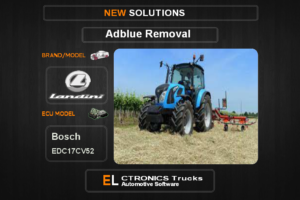 AdBlue OFF Landini Bosch EDC17CV52 Electronics Trucks Automotive Software