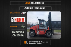 AdBlue OFF Kalmar Cummins CM2350A Electronics Trucks Automotive Software