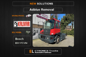 AdBlue OFF Kalmar Bosch EDC17CV54 Electronics Trucks Automotive Software