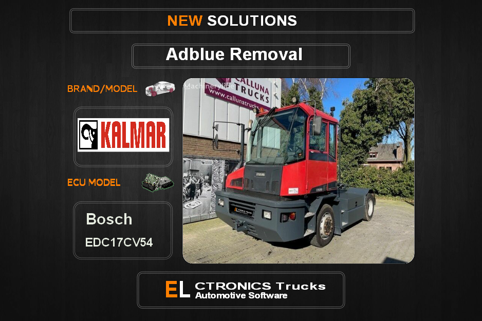 AdBlue OFF Kalmar Bosch EDC17CV54 Electronics Trucks Automotive Software